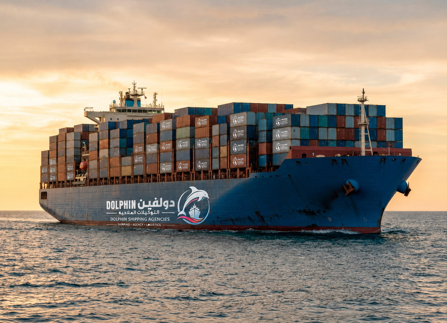 Cargo Ship at Port